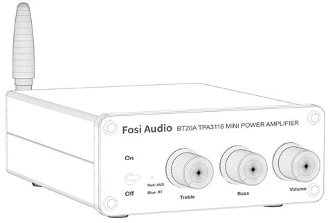 Fosi Audio Bt A Audio Amplifier User Manual