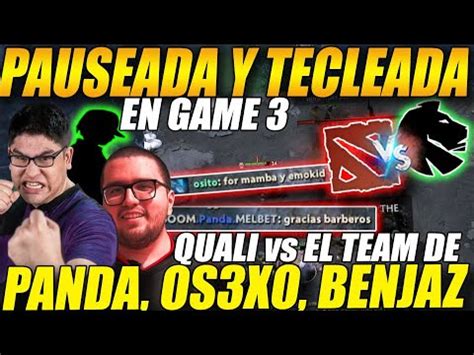 Pauseada Y Tecleadaen El Game Entre Qhali Vs Team De Benjaz Panada