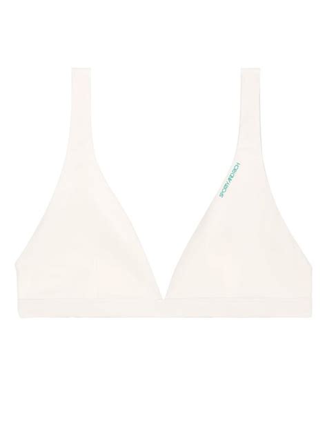 SPORTY RICH Jane Bikini Top Neutrals Editorialist