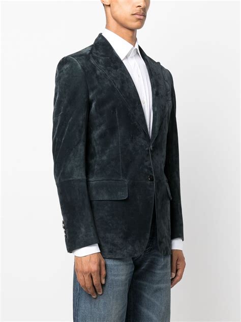 Tom Ford Suede Sartorial Blazer Farfetch