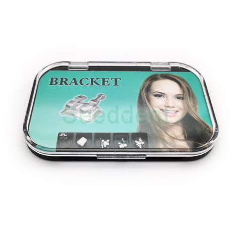 Dental Orthodontic Metal Brackets For Box Packaging Monoblock Bondable