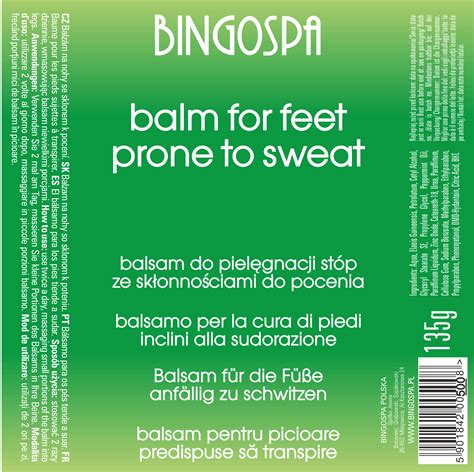 Balsam Do St P Ze Sk Onno Ciami Do Pocenia Bingospa