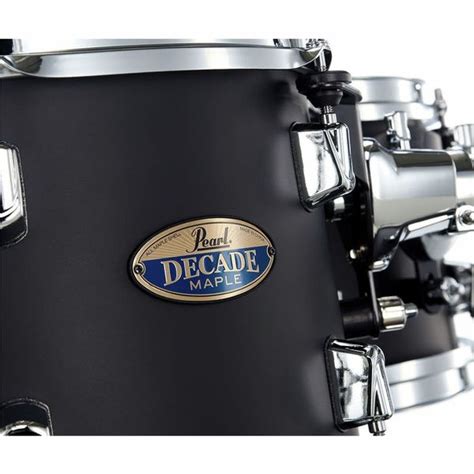 Pearl Decade Maple 6pc Satin Black Musikhaus Thomann