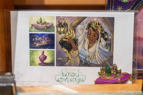 Tiana S Bayou Adventure Limited Release Pin Offers Look At Previously Unreleased Attraction