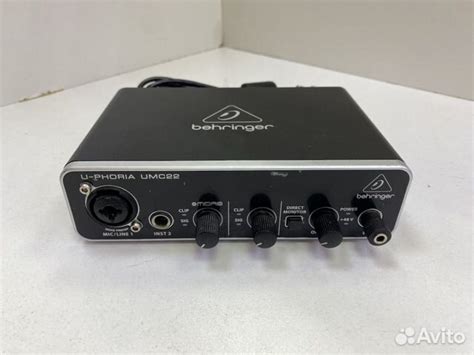 Звуковые карты behringer U-phoria UMC22 купить в Белгороде ...