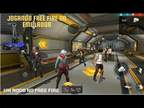 Jogando Free Fire No Emulador Youtube