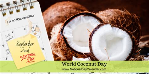 World Coconut Day 2024 Calendar Gabi Pammie