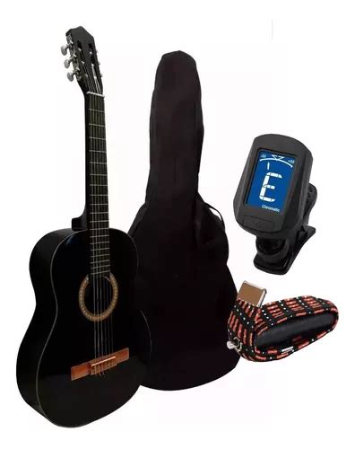 Guitarra Criolla Cl Sica R Mulo Garc A Color Negro Mercadolibre