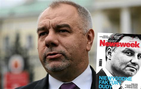 Sasin: Publikacja 'Newsweeka' to kolejna odsłona wojny wytoczonej ...