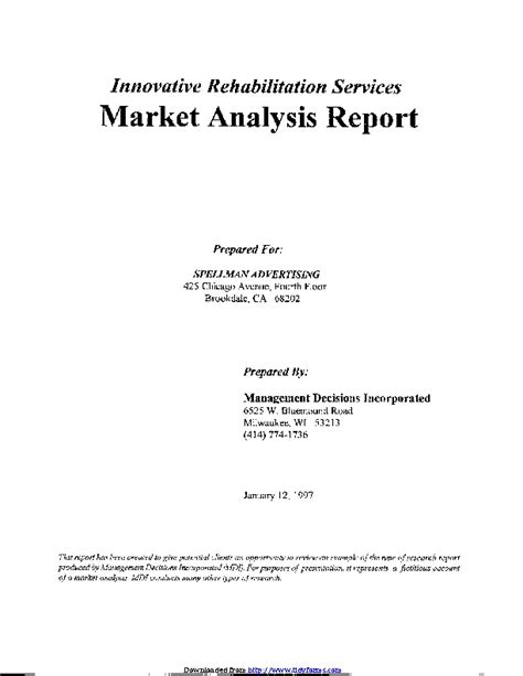 Market Analysis Template 2 Pdfsimpli