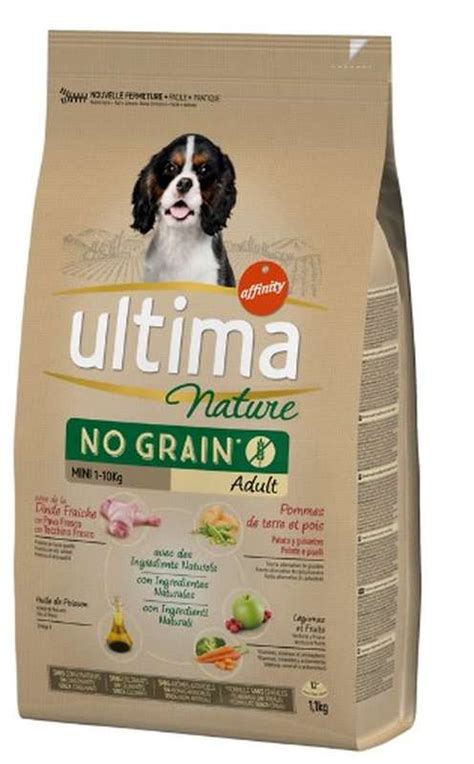 Croquettes Pour Chien Mini Sans C R Ales Dinde Ultima Nature Kg