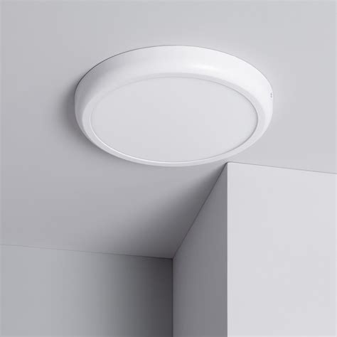 Ledkia Plaf N Led W Circular Metal Mm Design White Blanco Fr O