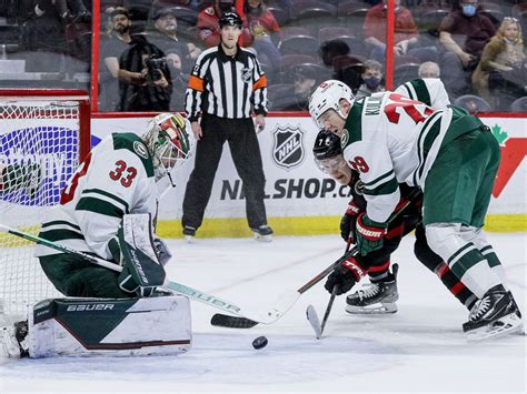 WILD TIMES The Changes Continue As Senators Acquire Goalie Cam Talbot