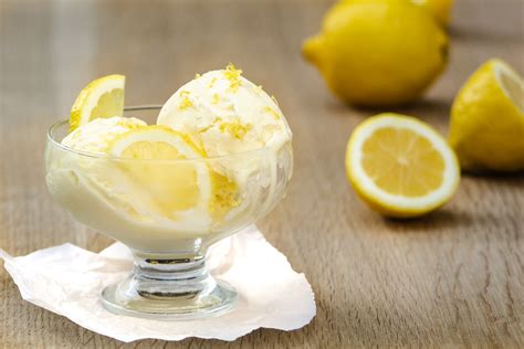 Luscious Lemon Custard Ice Cream The Frayed Apron