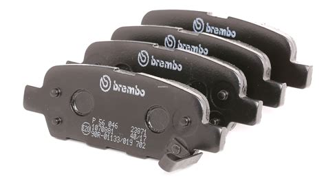 P 56 046 BREMBO D9057784 Juego De Pastillas De Freno Con Avisador