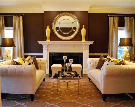 Gold Living Room Decor Ideas | Cabinets Matttroy