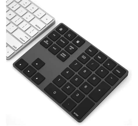 Zx Teclado Num Rico Inal Mbrico De Aluminio Teclas Bt Cuotas Sin