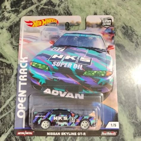 HOT WHEELS PREMIUM Open Track Nissan Skyline GT R Car Culture HKS EUR PicClick FR