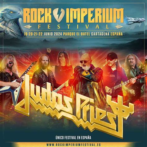 Judas Priest Encabezar El Rock Imperium Zaragoza Heavy