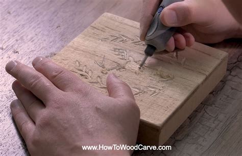 How To Wood Carve Power Carve With The Dremel Stylo