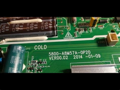 MainBoard: 5800-A8M57A-OP20 уменьшить ток, Erisson 32LES69 - YouTube