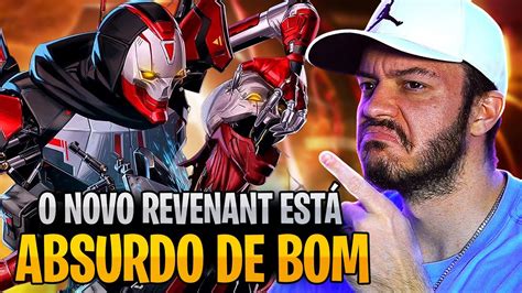 Primeira Vez Jogando O Novo Revenant Adeus Wraith Apex Legends