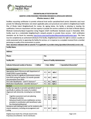 Fillable Online CREDENTIALING ATTESTATION FOR Fax Email Print PdfFiller