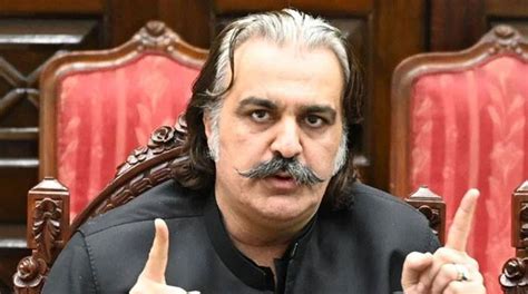 Aemend Denounces Gandapur S Vulgar Threatening Remarks Against