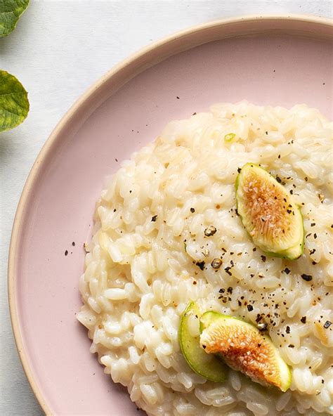 Risotto Mantecato Al Taleggio E Fichi Riso Flora