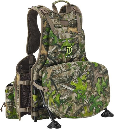 Amazon Tidewe Turkey Vest With Seat Hunting Vest With Game Pouch