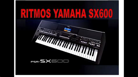 Adquira Os Ritmos Do Teclado Yamaha Sx Youtube