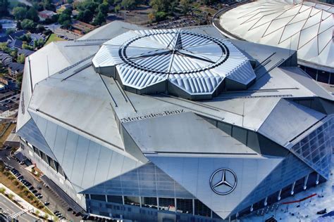 MERCEDES-BENZ STADIUM – Roof Logos