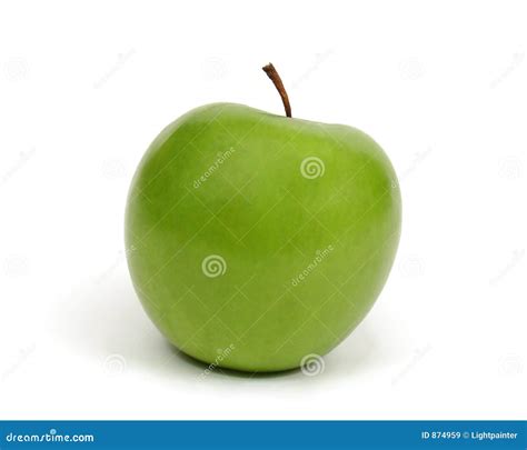 single apple stock image image  single fruit health