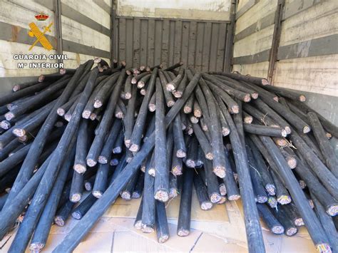 Nueve Detenidos Por Robar 3 604 Kilos De Cable De Cobre La Voz Del Tajo