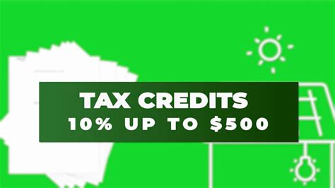 How Energy Credits Can Increase Your Tax Refund Youtube