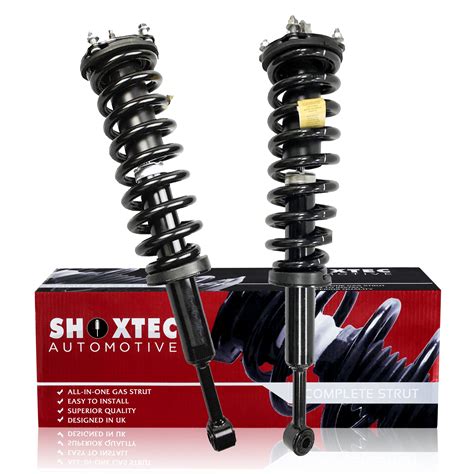 Shoxtec Front Complete Struts Assembly Replacement For 2007 2020 Toyota Tundra Coil Spring