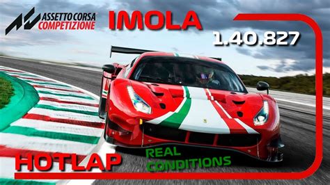 ACC Imola HotLap Setup Ferrari 488 GT3 Evo 1 40 827 YouTube