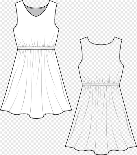 Dress Outline Template