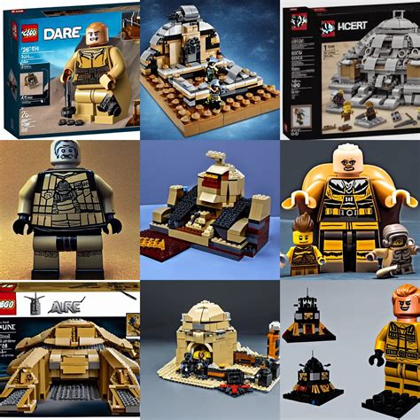 Lego Set Of Baron Harkonnen In Dune Stable Diffusion