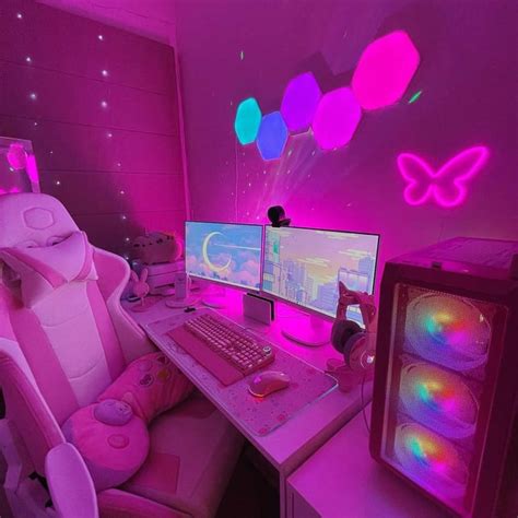 Pink gaming room : r/GamingGirlsetup