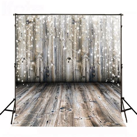 Hellodecor X Ft Glitter Wood Backdrops For Photography Rustic Wooden