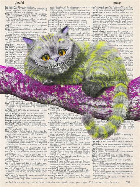 Cheshire Cat Art Print - Etsy