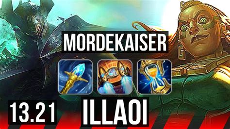 Morde Vs Illaoi Top 13 1 3 7 Solo Kills Legendary Kr Master