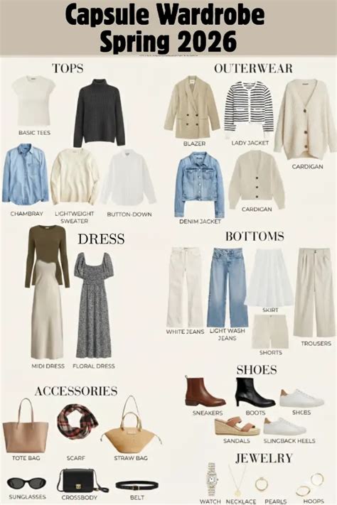 Printable For Capsule Wardrobe 2026