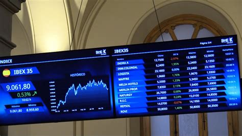 El IBEX Se Da La Vuelta Y Cotiza De Nuevo Por Encima De Los 9 000