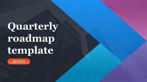 Quarterly Roadmap PowerPoint Template | Free PowerPoint Template 
