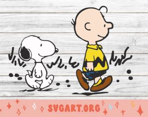 Snoopy And Charlie Brown Peanuts Svg Free Snoopy And Charlie Brown