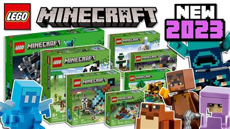 LEGO Minecraft 2023 Sets OFFICIALLY Revealed Brick Finds Flips