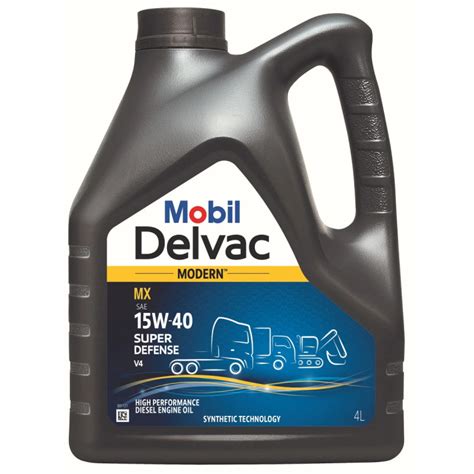 MOBIL DELVAC MODERN SUPER DEFENSE V4 15W40 4L