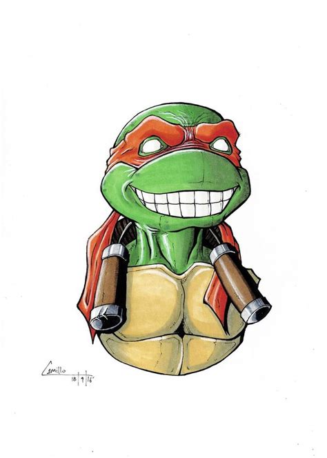 Mikey Bust By Camillo1988 On Deviantart Ninja Turtles Art Draw Teenage Mutant Ninja Turtles